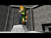 une photo d'Ã©cran de The Legend of Zelda - Ocarina of Time sur Nintendo 64